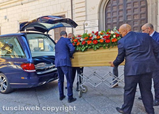 Viterbo - I funerali di Enrico Pasquinangeli