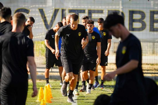 Sport - Calcio - Viterbese - L'allenamento