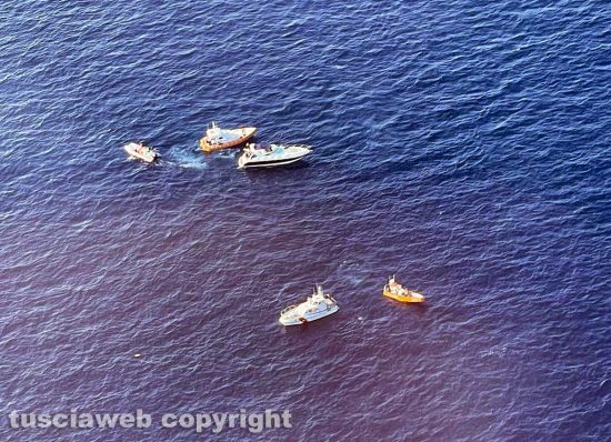 Argentario - Scontro tra motoscafo e barca a vela