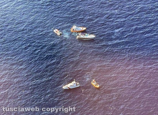 Argentario - Scontro tra motoscafo e barca a vela