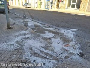 Montefiascone - Incidente in via Verentana