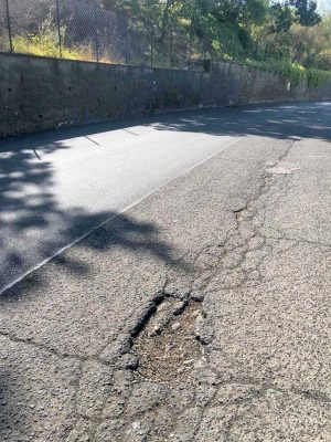 Viterbo - I lavori per la fibra ottica