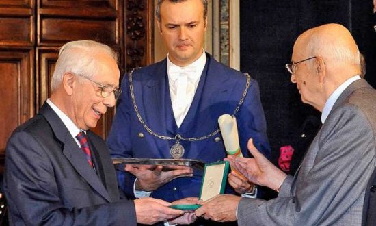 Aldo Balocco e Giorgio Napolitano