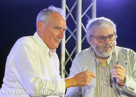 Carlo Galeotti con Pietro Grasso