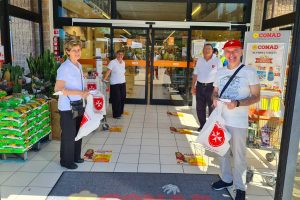 La raccolta cibo dell'Ordine di Malta