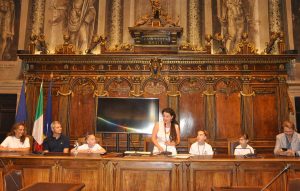 Viterbo - Chiara Frontini alla consegna degli attestati di merito sportivo