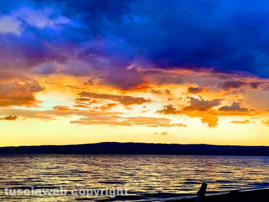 Tramonto a Bolsena