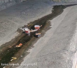 Immondizia a Viterbo
