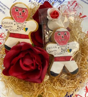 Il biscotto di Santa Rosa della pasticceria Garibaldi