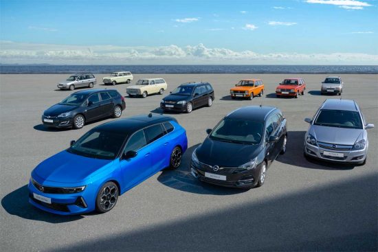 Gamma Opel Astra sports tourer