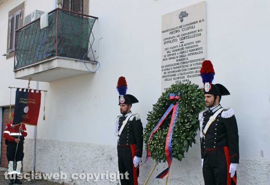 Viterbo - La cerimonia per il 42esimo anniversario dell'eccidio di Ponte di Cetti
