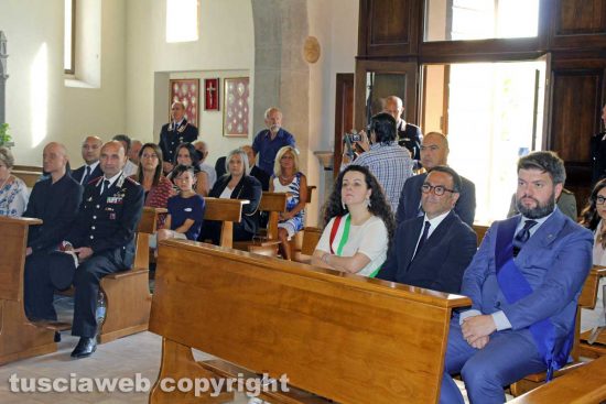 Viterbo - La cerimonia per il 42esimo anniversario dell'eccidio di Ponte di Cetti