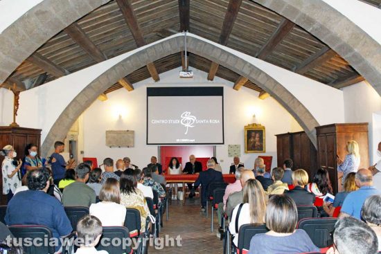 Viterbo - Inaugurazione della mostra "La forza della fede" - Sala multimediale del monastero di Santa Rosa