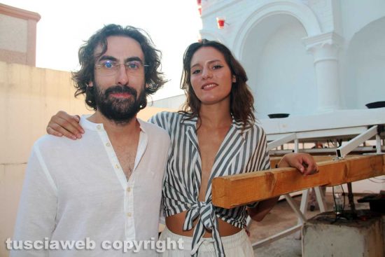 Viterbo - Luca Occhialini e Antonella Servi