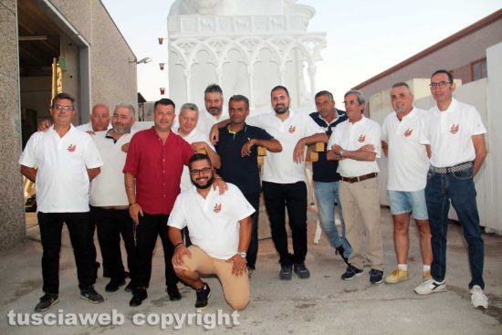 Viterbo - Il comitato festeggiamenti Pilastro