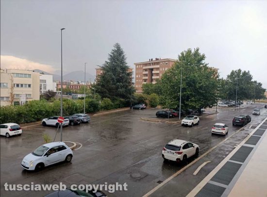 Viterbo - Pioggia nella Tuscia