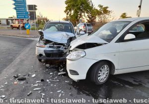 Viterbo - Incidente sulla Cassia Nord