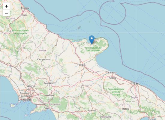 Terremoto nel Foggiano