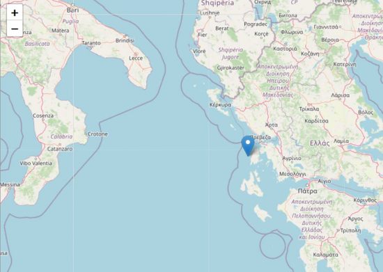 Terremoto in Grecia