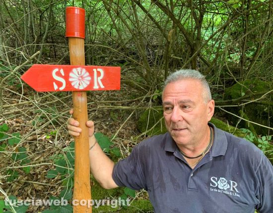 Viterbo - Sulle vie dell’esilio di Santa Rosa - Silvio Cappelli ideatore del Cammino