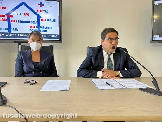 Daniela Donetti e Alessio D'Amato