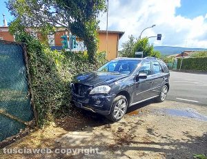 Vetralla - Incidente in Via Sant'Angelo