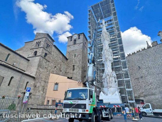 Viterbo - Gloria a piazza San Sisto