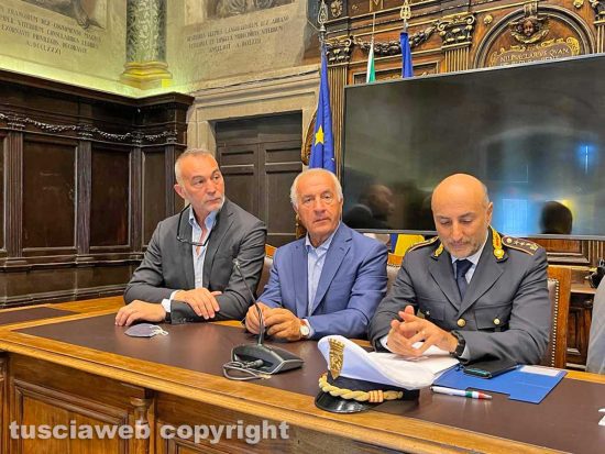 Da sinistra: Raffaele Ascenzi, Vincenzo Fiorillo e Mauro Vinciotti