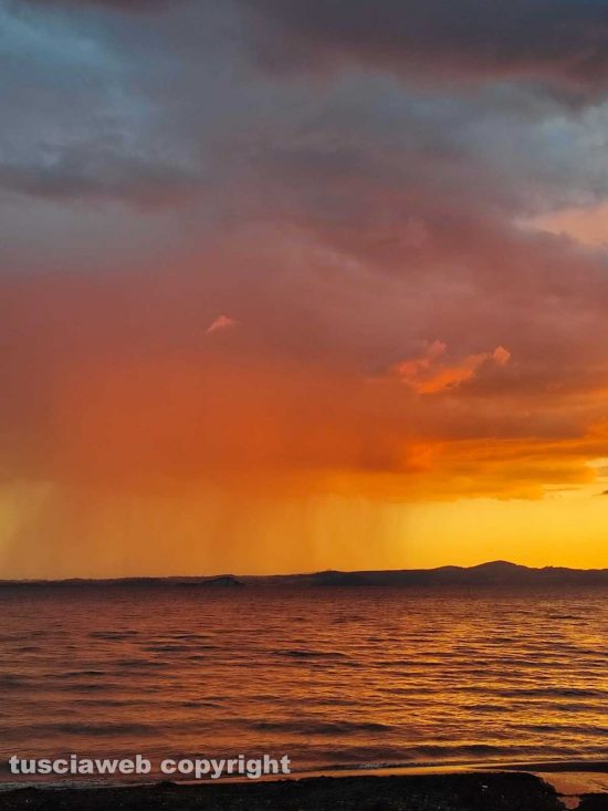 Tramonto a Bolsena
