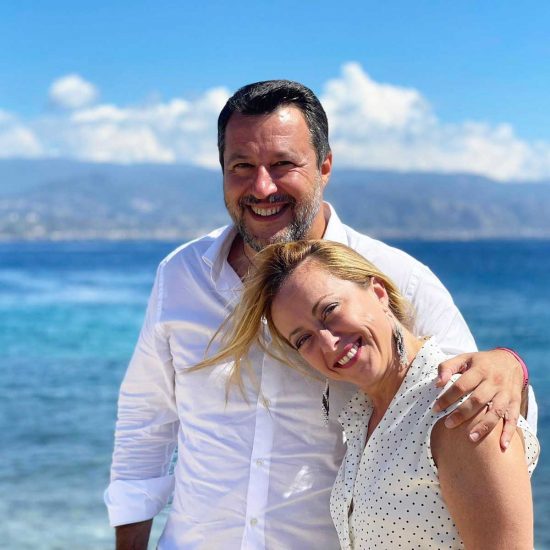 Matteo Salvini e Giorgia Meloni
