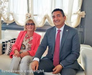 Gabriella Sarracco e l'avvocato Raffaele Lener