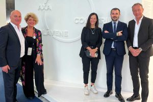Bologna - Giampieri in visita alla aziende di Civita Castellana