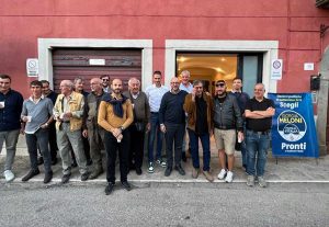 Viterbo - La chiusura della campagna elettorale di FdI