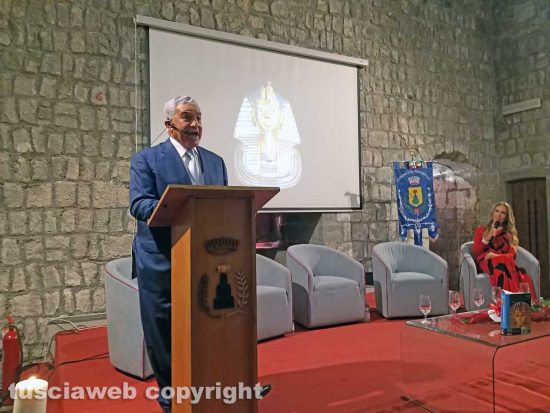 Montefiascone - Zahi Hawass alla Rocca dei papi