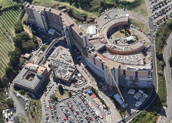 Belcolle - L'ospedale visto dall'alto