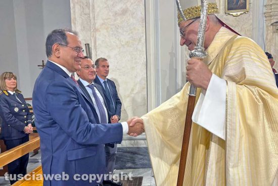 Viterbo - Messa di San Michele Arcangelo, patrono della polizia di stato