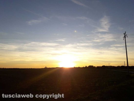 Viterbo - Tramonto