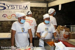 Viterbo - Santa Rosa - Le cene dei facchini