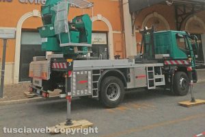Civitavecchia - Il sopralluogo dei tecnici alla stazione