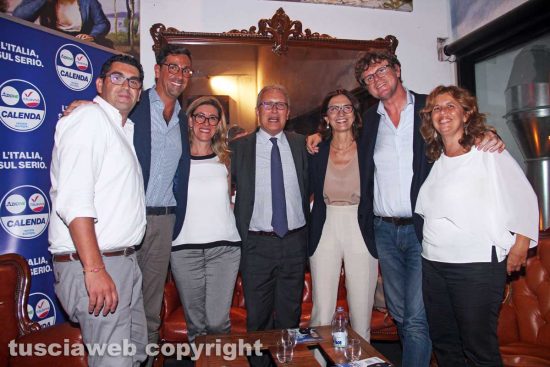 Viterbo - Giacomo Barelli, Felice Casini, Alessandro Sterpa, Maria Stella Gelmini, Filippo Rossi e Valentina Grippo
