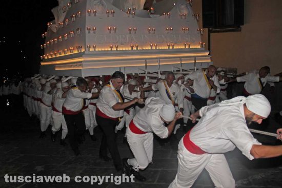 Viterbo - Santa Rosa - L'arrivo al santuario