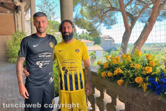 Sport - Calcio - Viterbese - Emilio Volpicelli e Alessandro Marotta