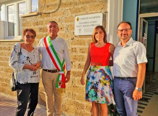 Farnese - Il poliambulatorio intitolato al dottor Milioni