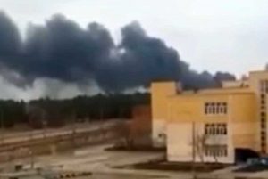 Energodar - L’esplosione vicino la centrale nucleare