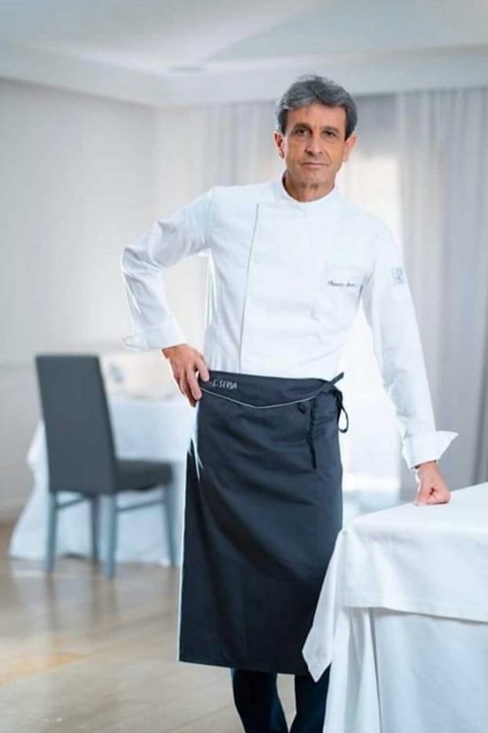 Lo chef Salvo Serva