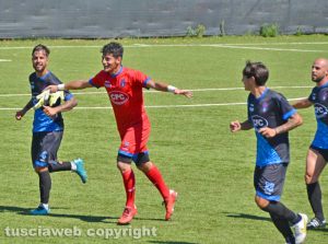 Sport - Calcio - Civitavecchia - Il portiere Sarracino che ha parato rigore