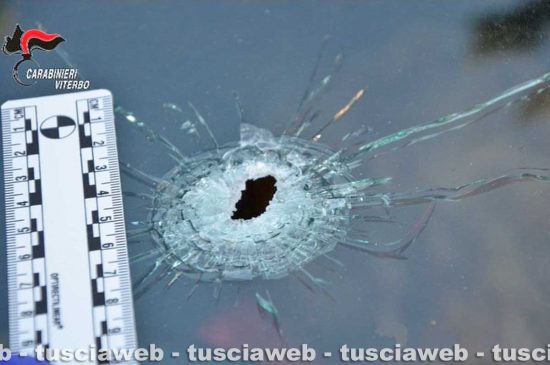 Omicidio Bramucci - Il foro del colpo di pistola