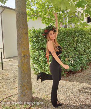 La neolaureata Flavia Manganelli