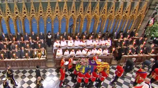 I funerali della regina Elisabetta