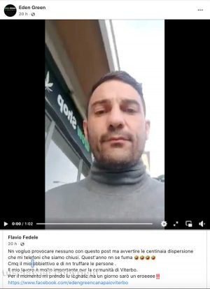 Il post di Flavio Fedele